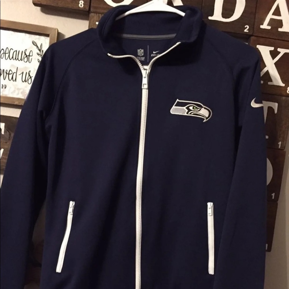 Nike Seattle Seahawks woman’s  track jacket